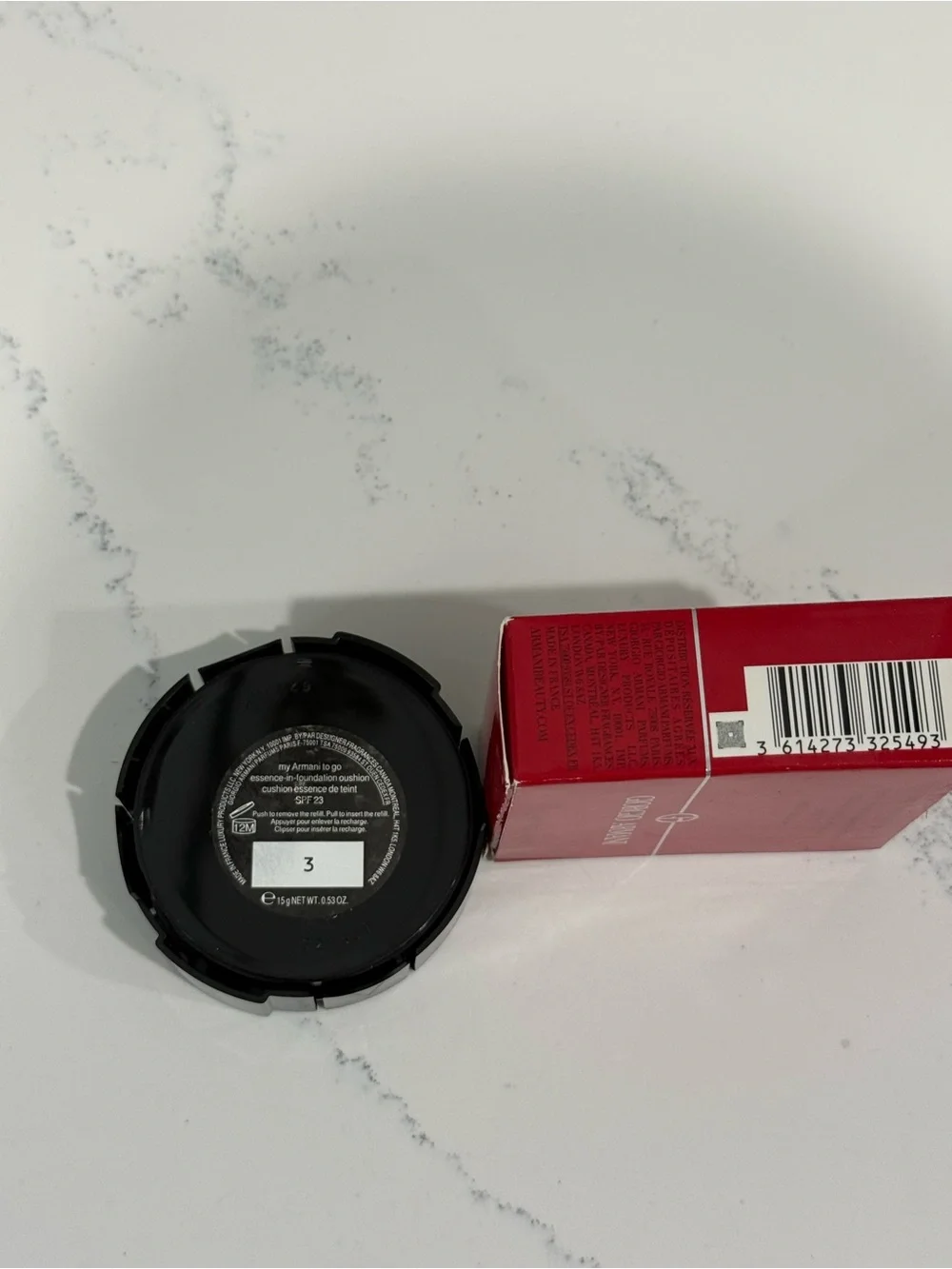 Giorgio Armani NEW Foundation + Refill Case $116 MSRP